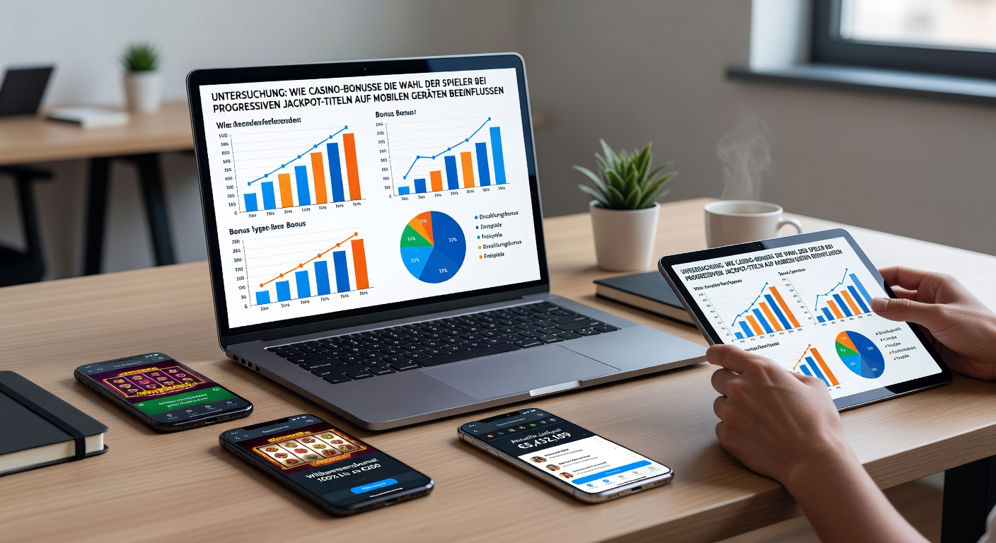 Spieler analysieren Boni und Jackpot-Anzeigen auf Smartphones in Deutschland
