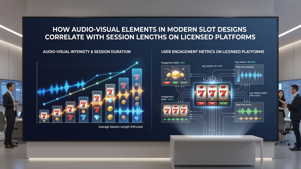 Analyse von Audio-Visuellen Korrelationen mit Spielverhalten auf lizenzierten Slot-Plattformen
