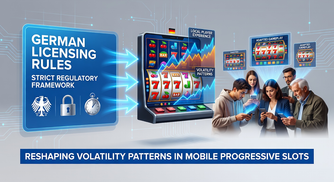 Illustration der Auswirkungen deutscher Lizenzregeln auf mobile Slots