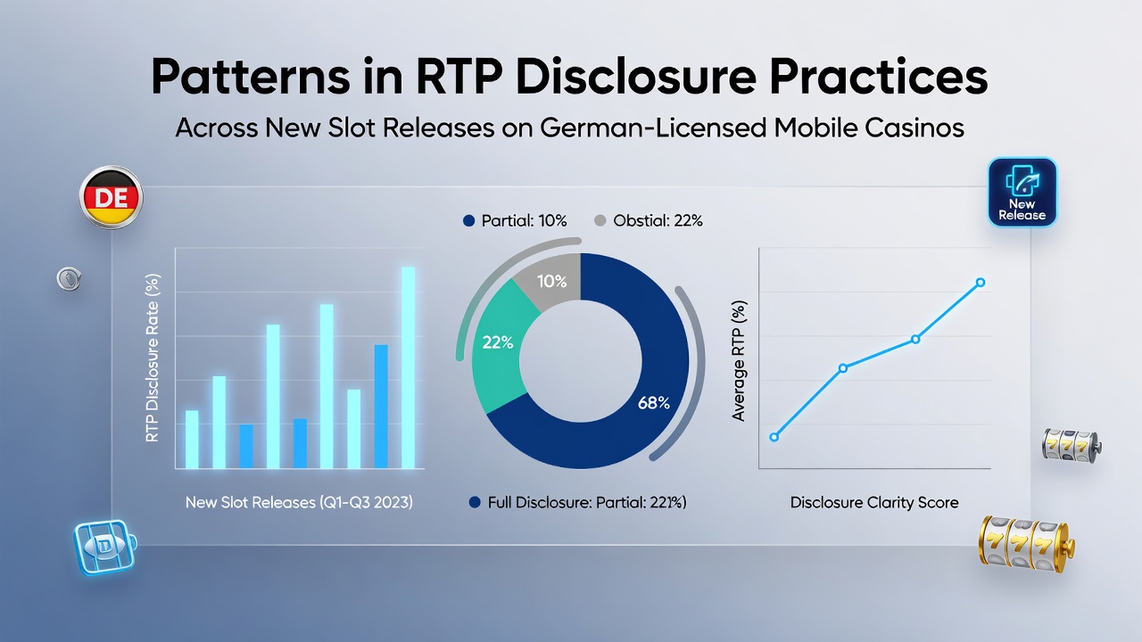 Analyse von RTP-Offenlegungspraktiken bei neuen Slot-Veröffentlichungen auf deutschen Mobilplattformen im Juli 2026