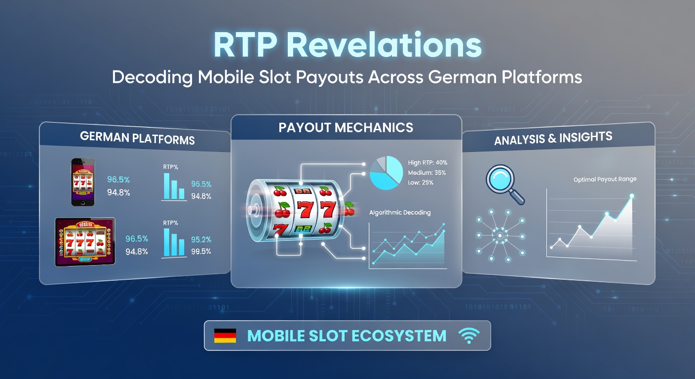 Grafik mit RTP-Werten verschiedener mobiler Slot-Spiele auf deutschen Casino-Plattformen, die Balken und Prozentsätze zeigt
