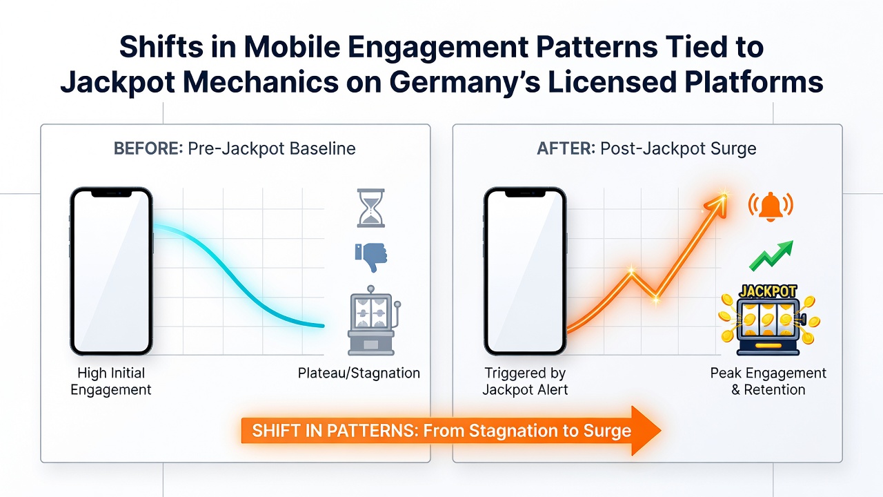Analyse mobiler Nutzungsmuster und Jackpot-Einflüsse auf lizenzierten deutschen Plattformen im Jahr 2026