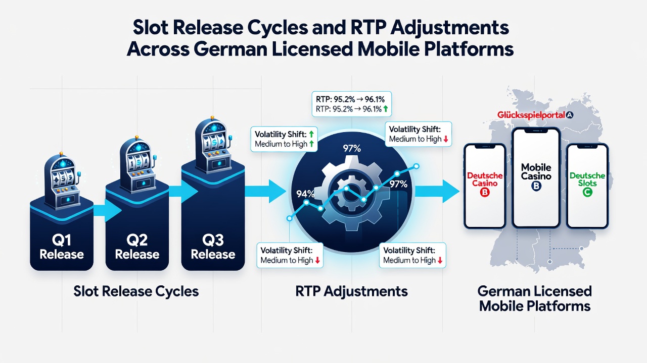 Analyse von RTP-Anpassungen und Release-Zyklen bei mobilen Slots mit deutscher Lizenz